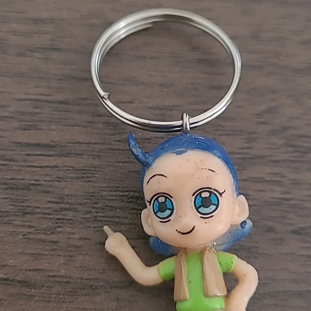 Aiko Senoo acrylic key holder, pre-loved